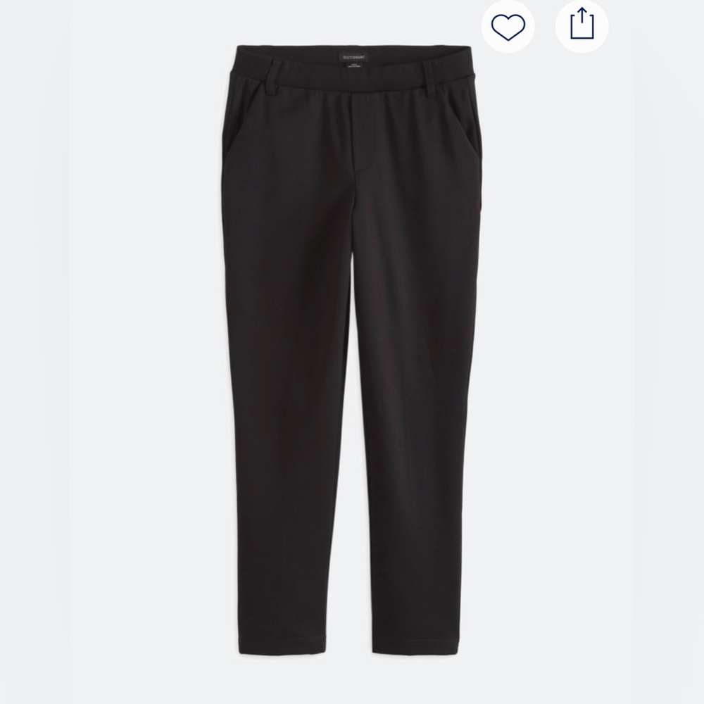 Women’s Black Pull-On Deeva Straight pant